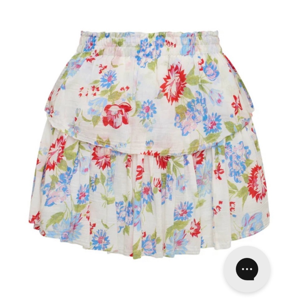 Love Shack FancyFloral Ruffle Skirt - Picture 3 of 5